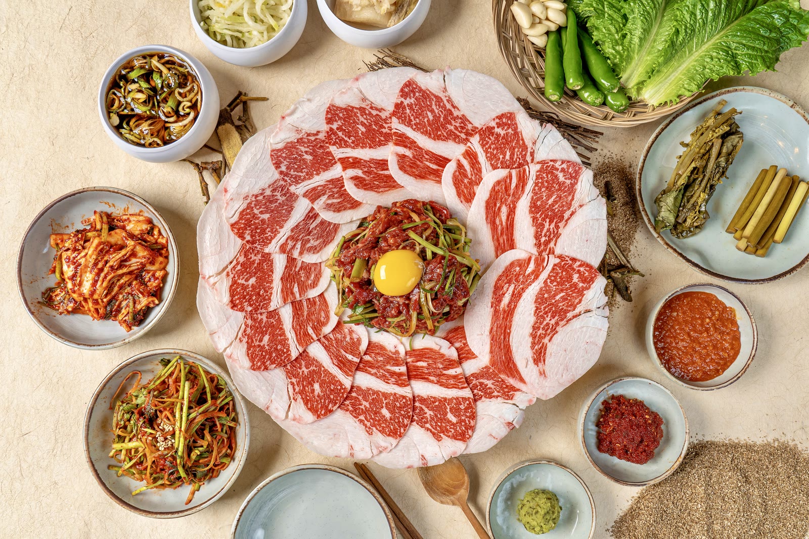 산솔 한우 차돌박이 — 산솔 신논현점 Instagram · Sansol Sinnonhyeon Korean BBQ preview 9