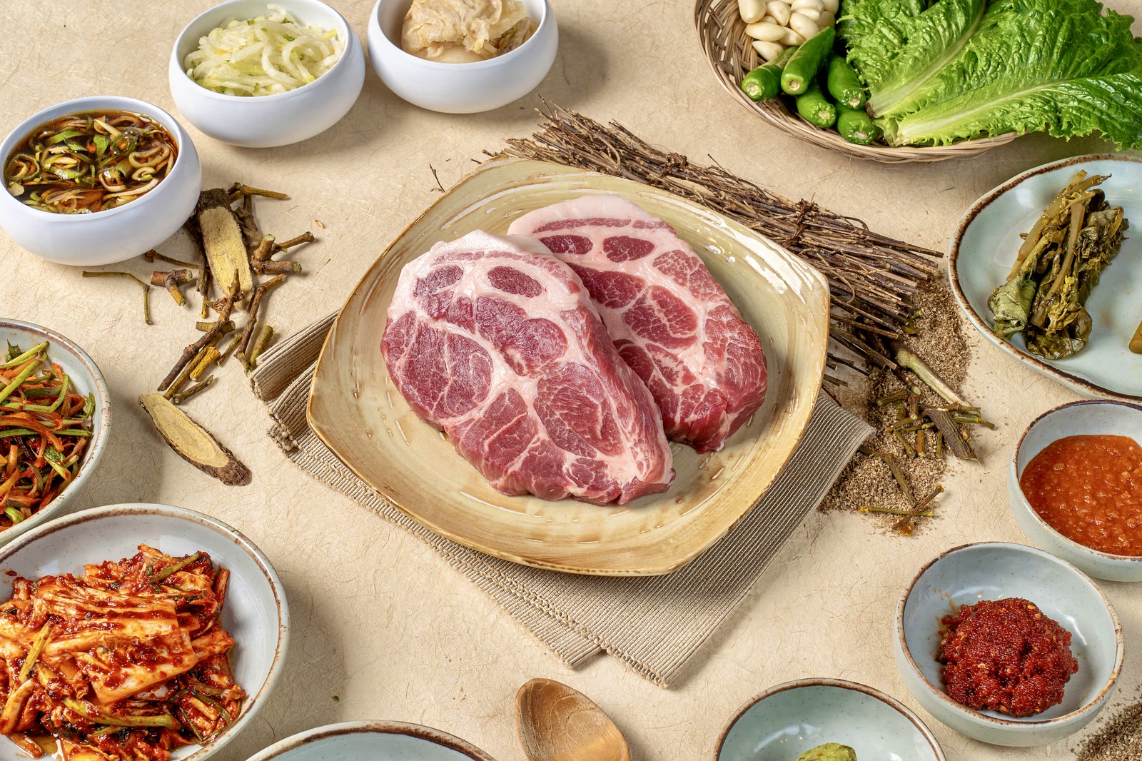 산솔 숙성꽃목살 — 산솔 신논현점 Instagram · Sansol Sinnonhyeon Korean BBQ preview 6