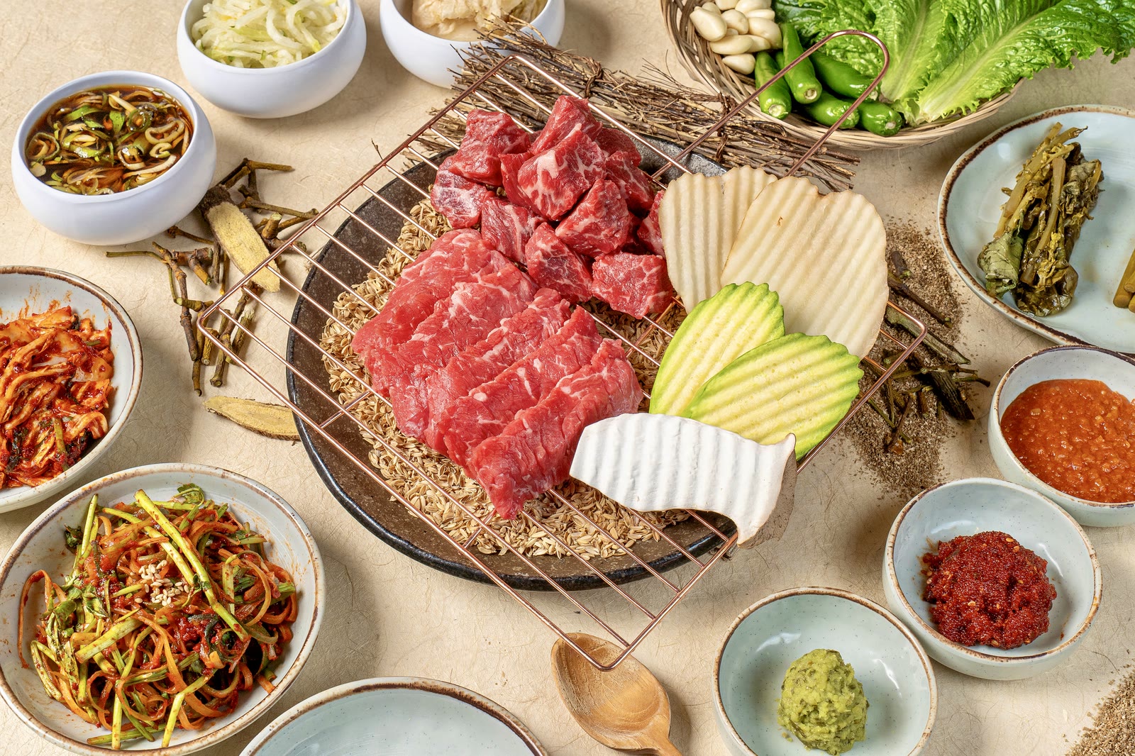 산솔 신논현점 숙성 돼지구이 6 — aged pork Korean BBQ (신논현 맛집 · 烤肉) at Sansol, Sinnonhyeon, Gangnam, Seoul